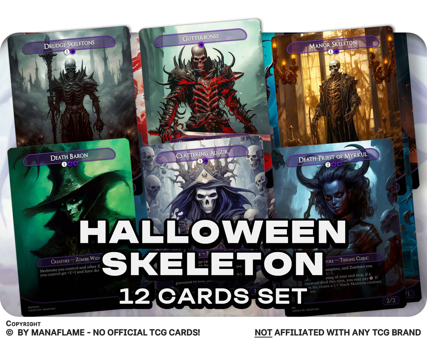 Halloween Skeleton Set (B)