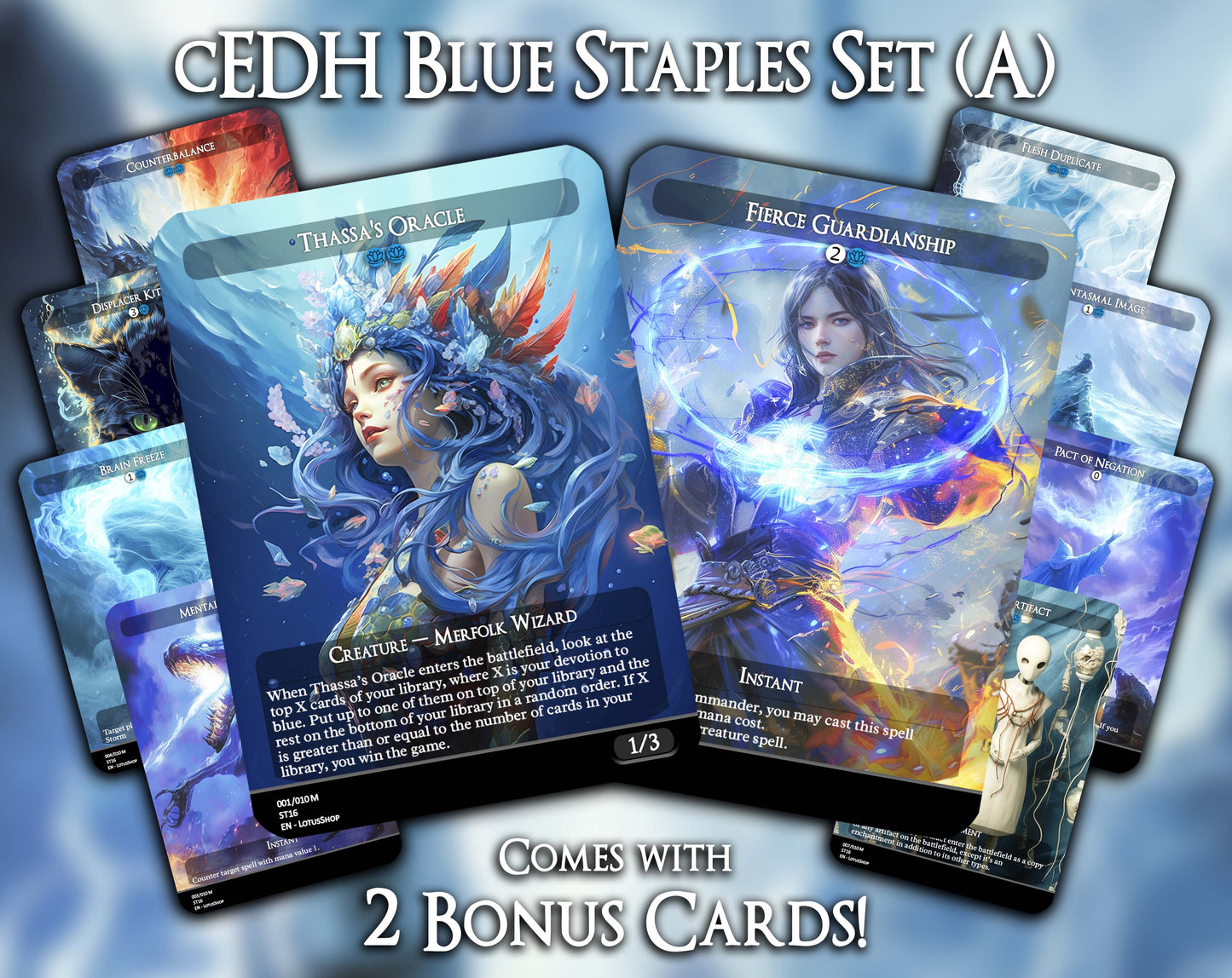 cEDH Blue Staples Set (A)