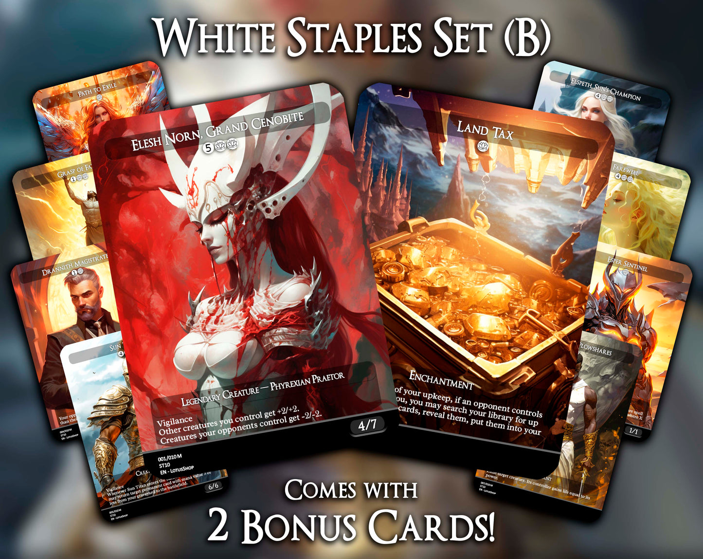 White Staples Set (B)