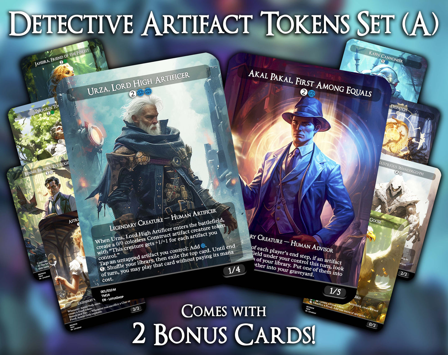 Detective Artifact Tokens Set (A)