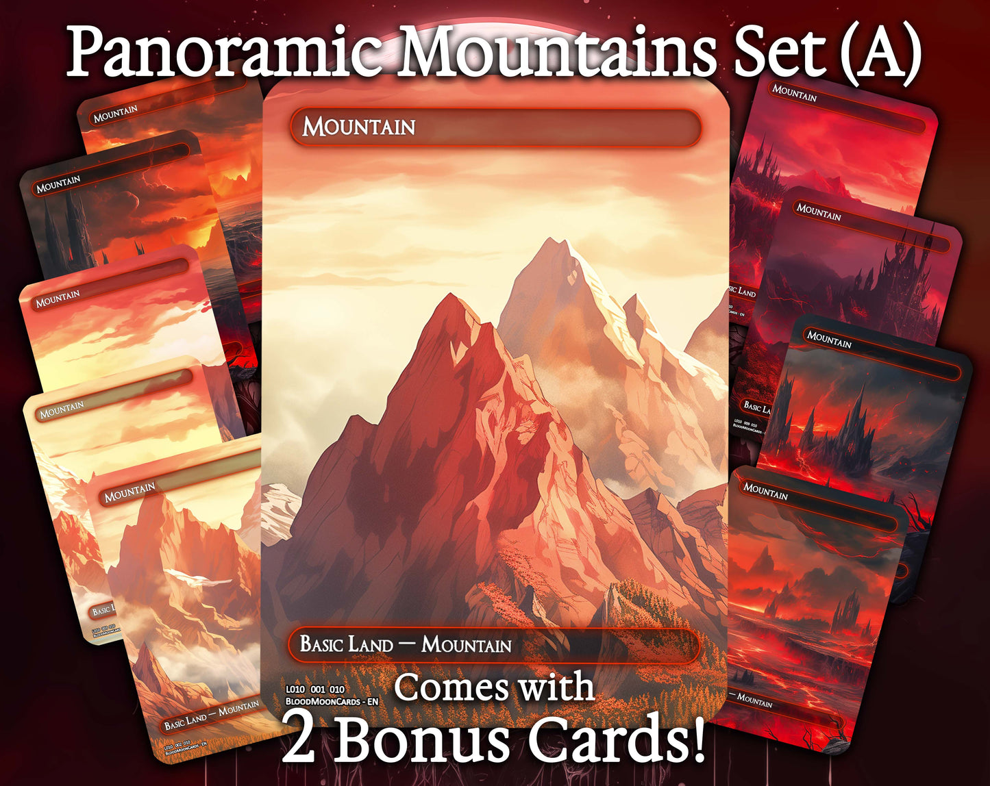 Panoramic Mountains Set (A)