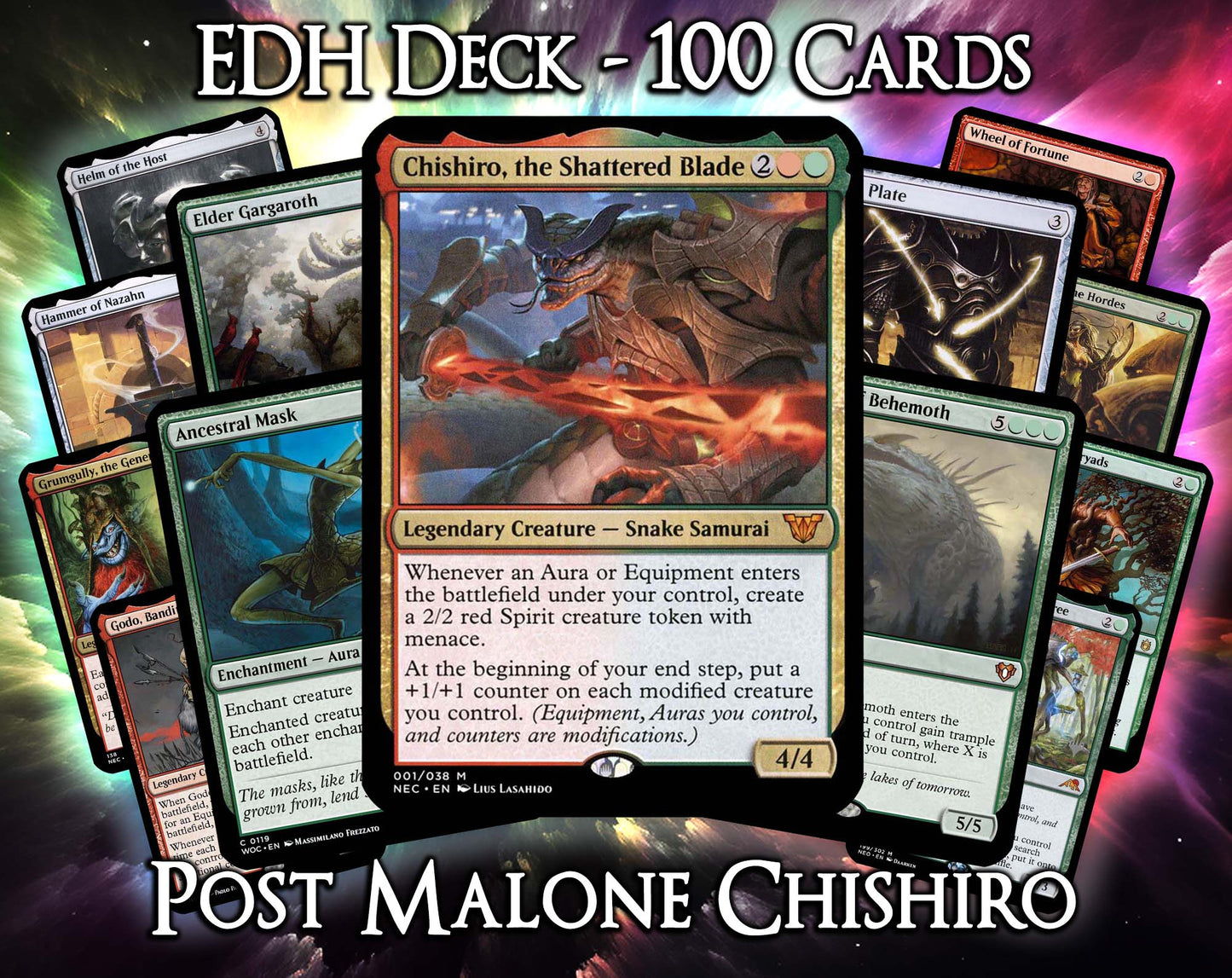 Post Malone Chishiro EDH Deck