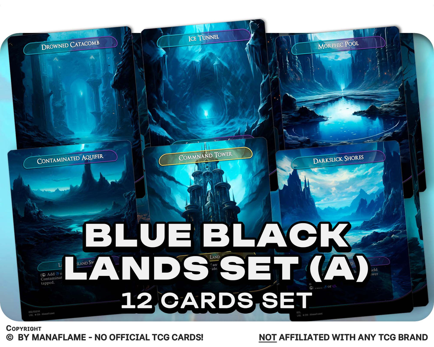 Blue Black Lands Set (A)