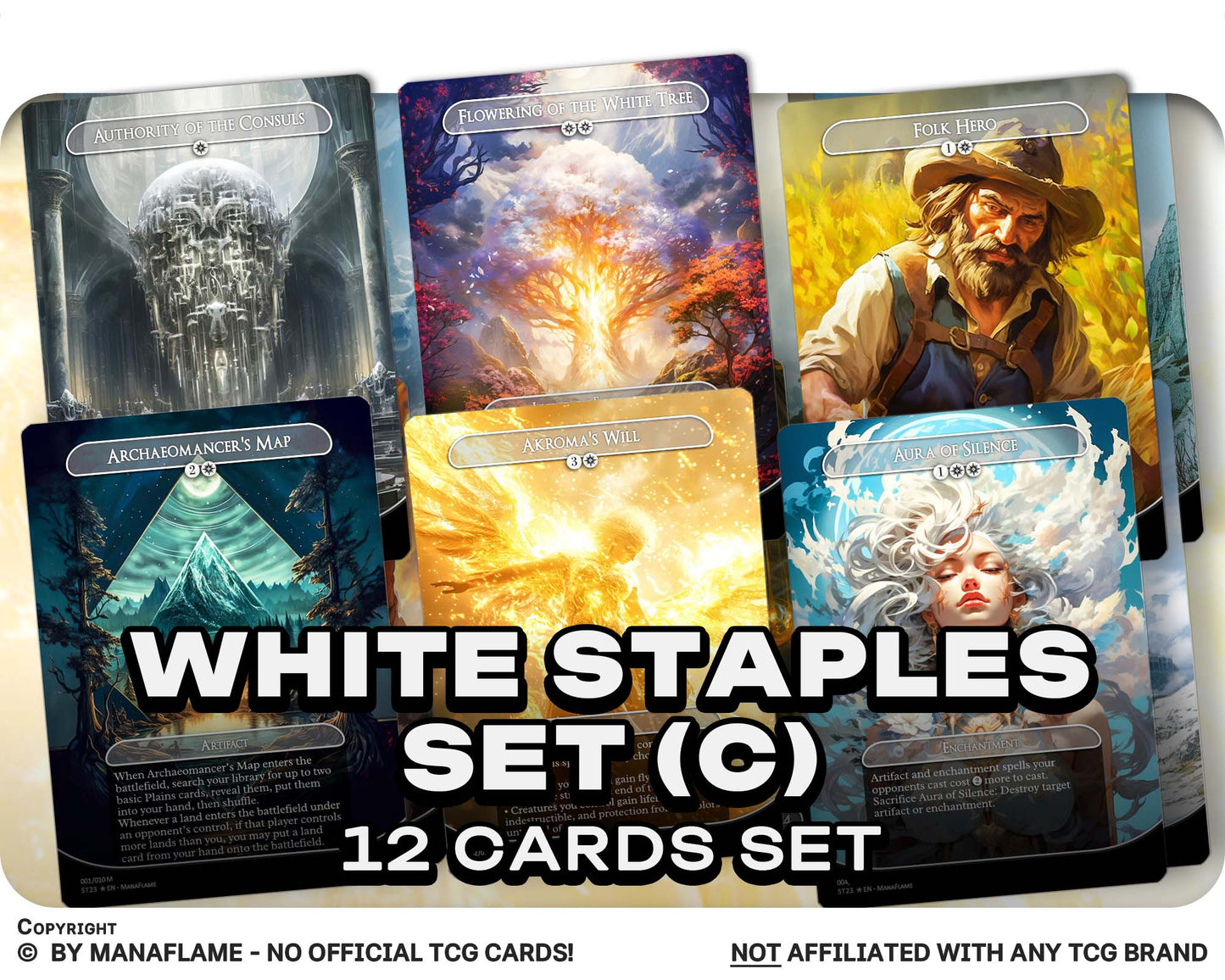 White Staples Set (C)