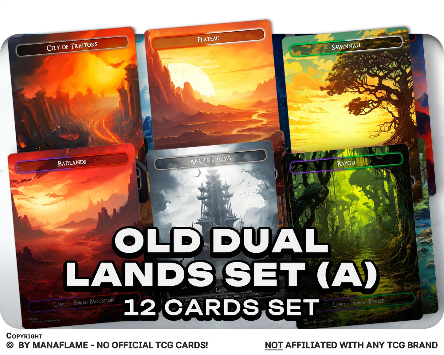 Old Dual Lands Set (A)