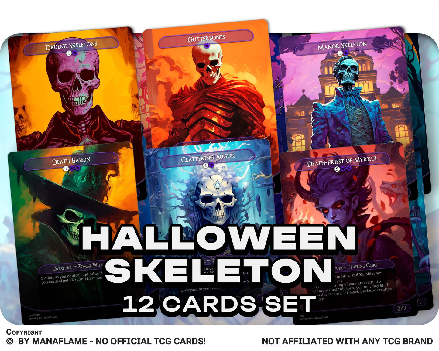 Halloween Skeleton Set (A)