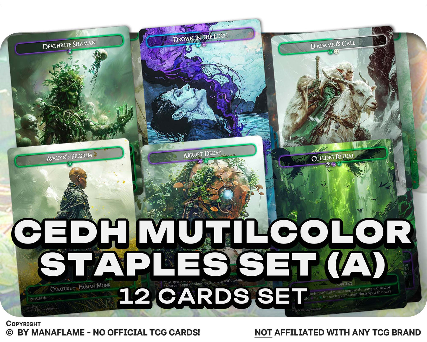 cEDH Mutilcolor Staples Set (A)