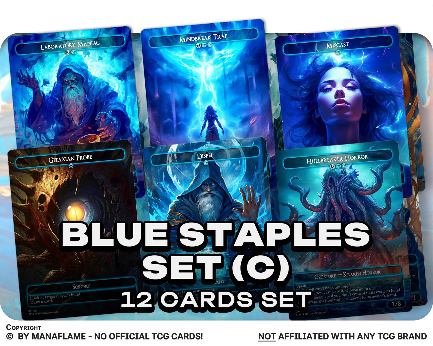 Blue Staples Set (C)