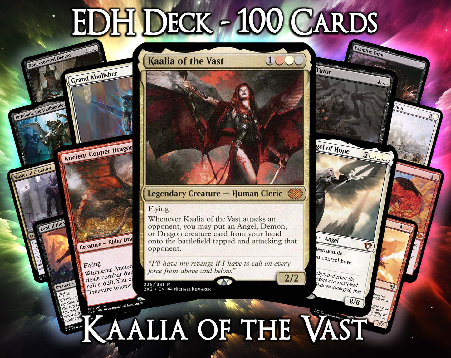Kaalia of the Vast EDH Deck
