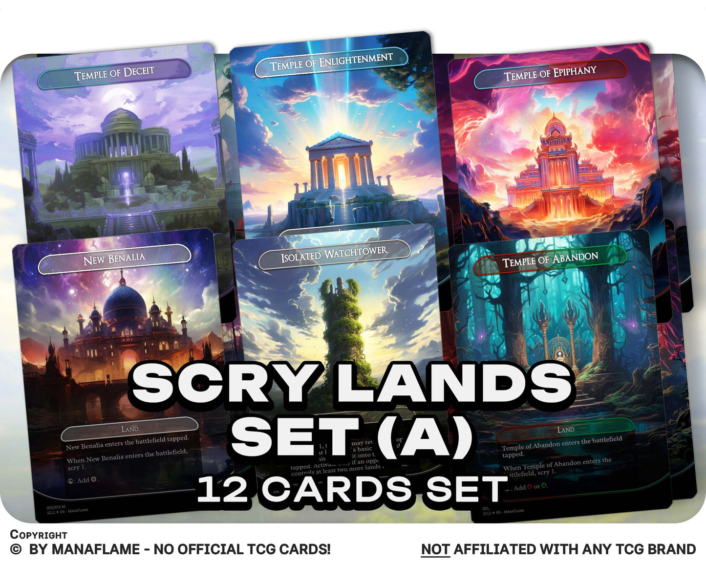 Scry Lands Set (A)