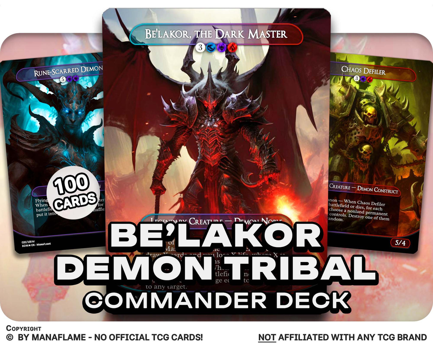 Be'lakor Demon Tribal EDH Deck