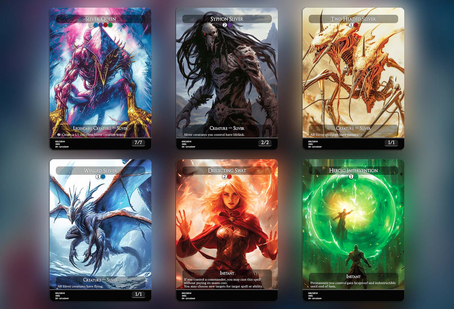 Sliver Hivelord Tribal EDH Deck
