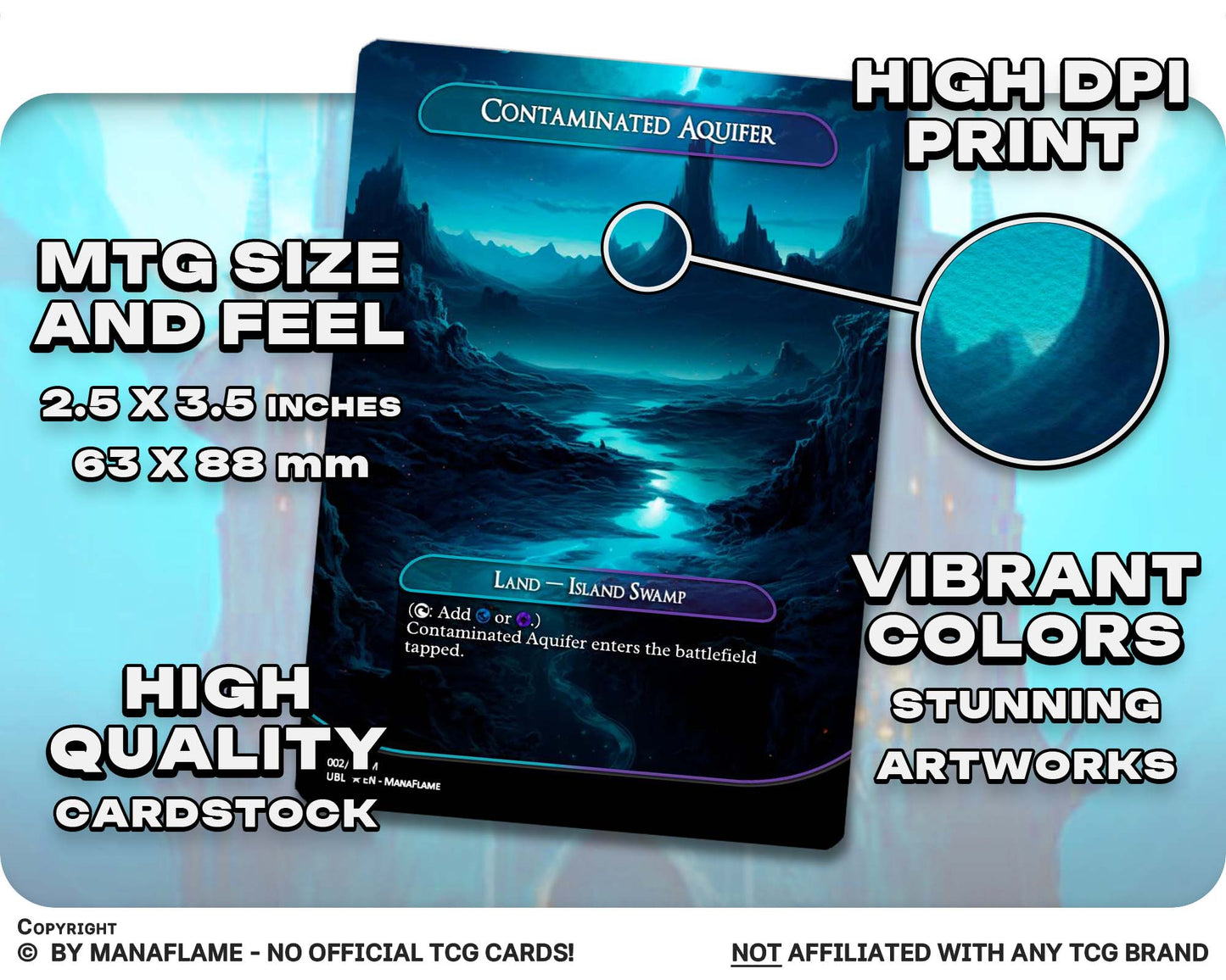 Blue Black Lands Set (A)