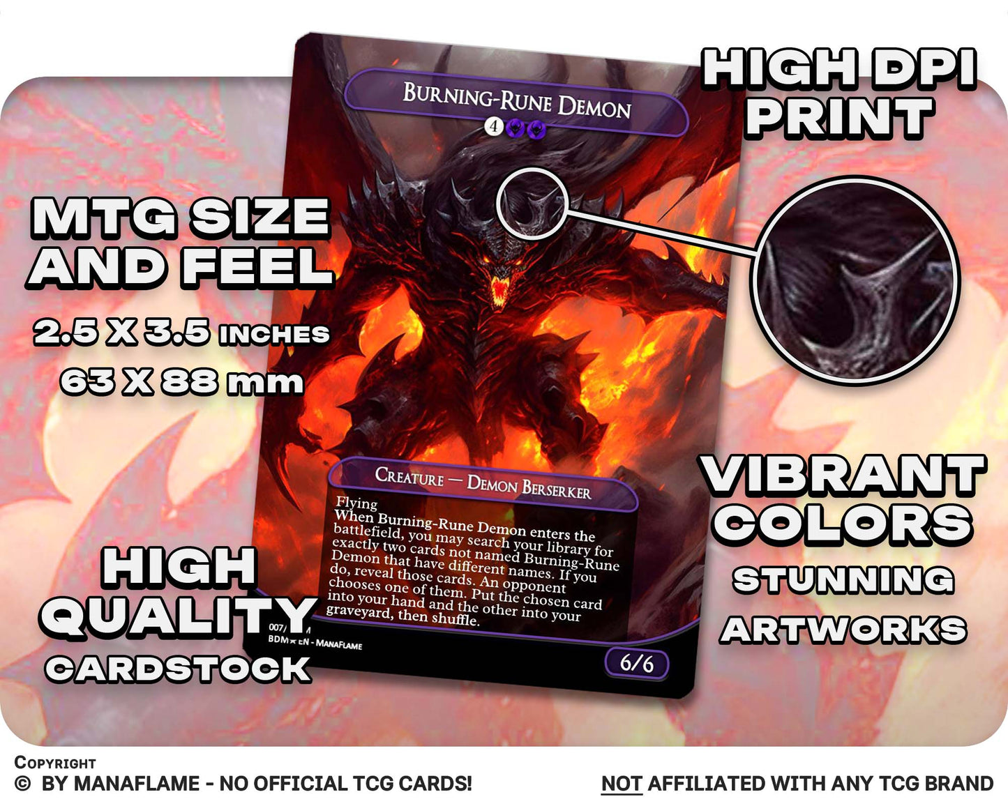 Burning-Rune Demon