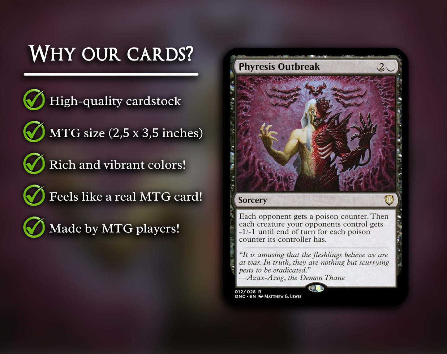 Atraxa, Infect Voice EDH