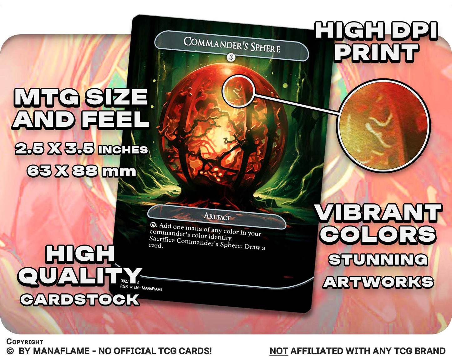 Red Green Mana Rocks Set (A)