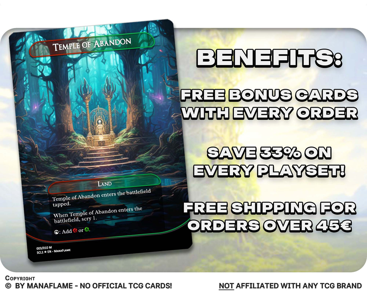 Scry Lands Set (A)