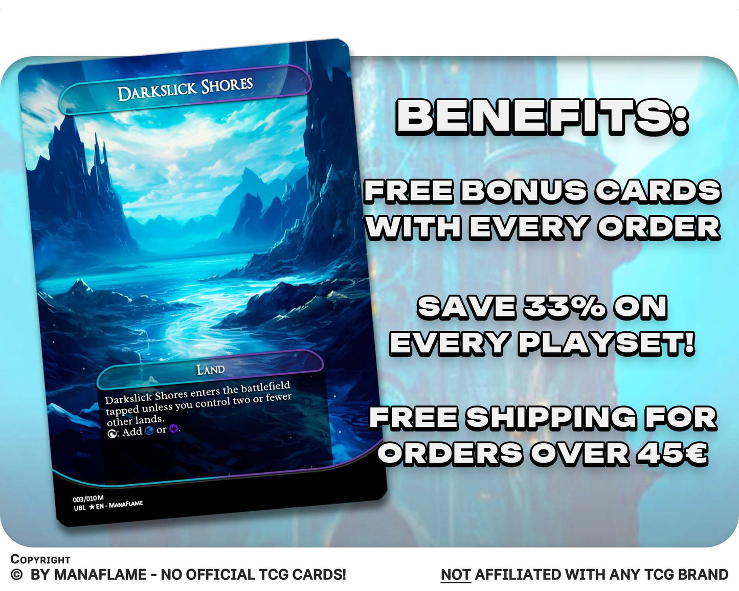 Blue Black Lands Set (A)