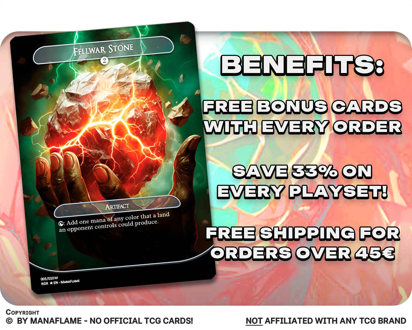 Red Green Mana Rocks Set (A)