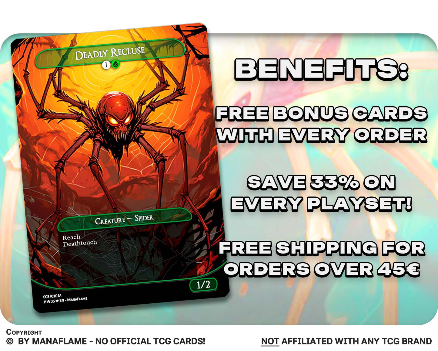 Halloween Spider Set (A)