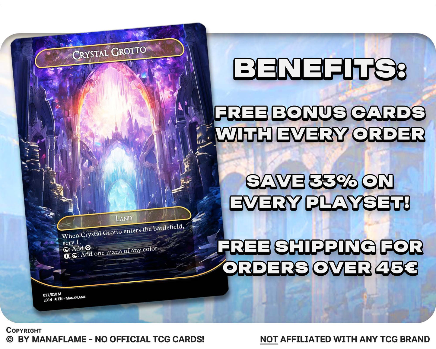 Colorless Lands Set (B)