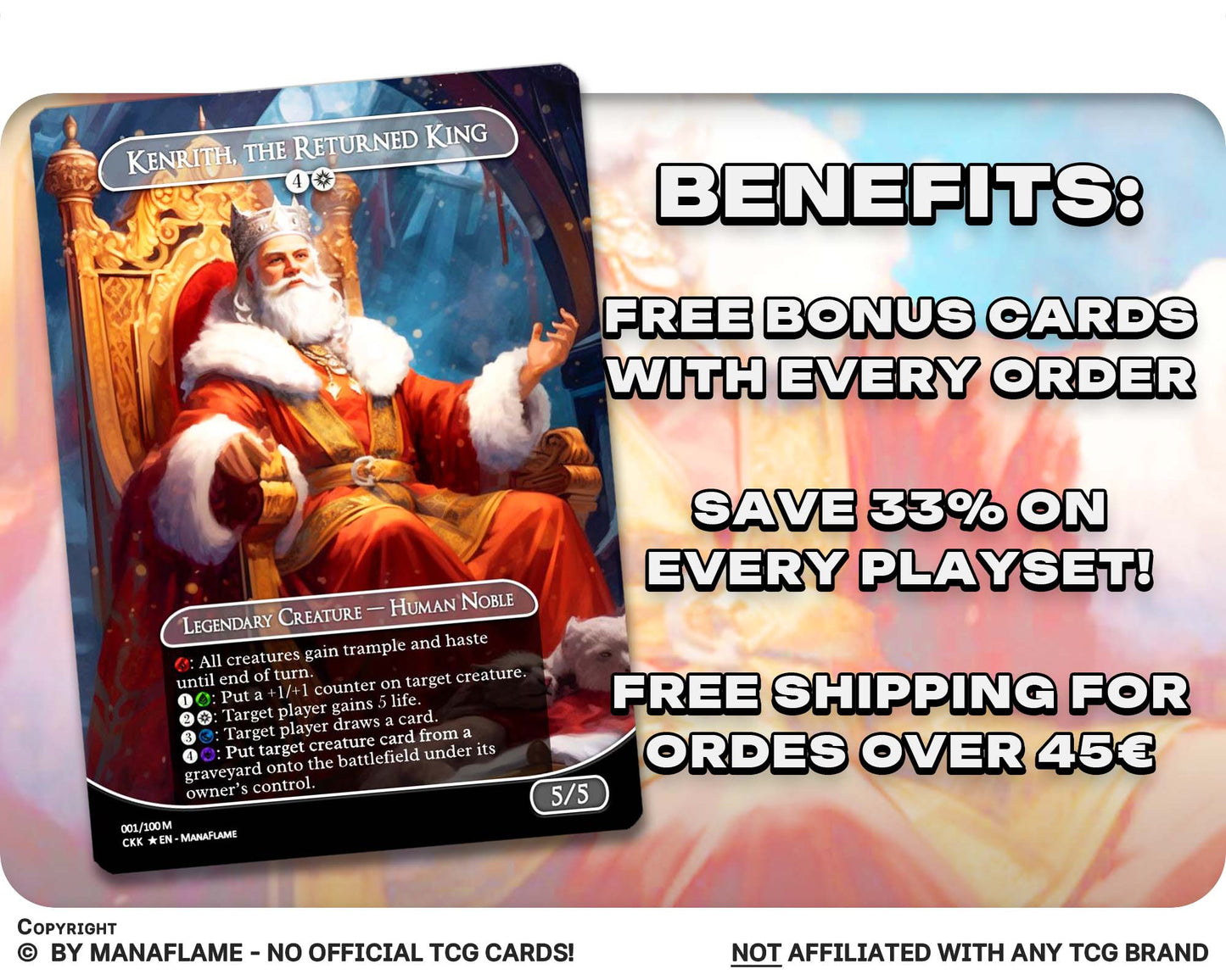 Christmas Commanders | 4 Decks Bundle