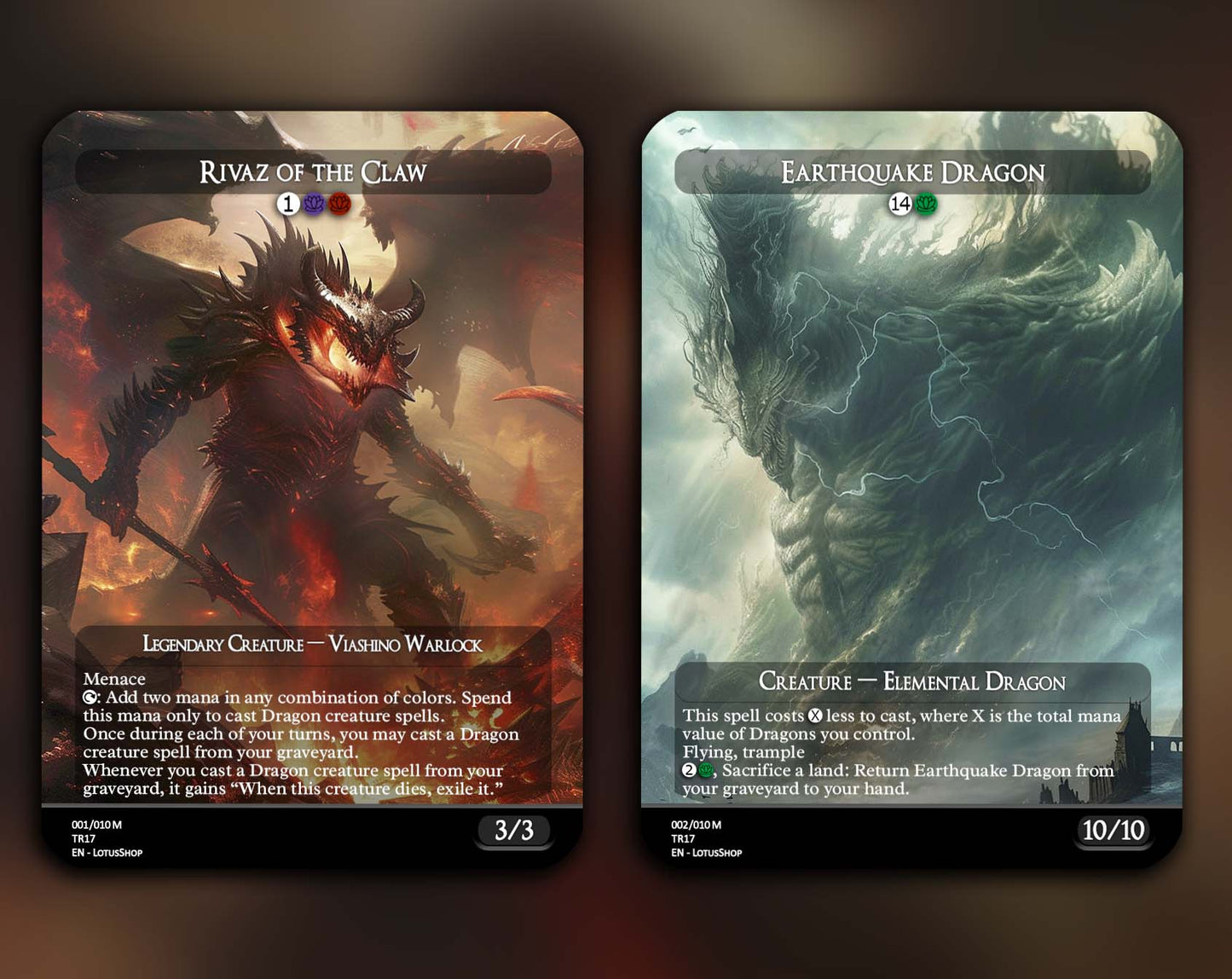 Dragon Tribal Set (D)