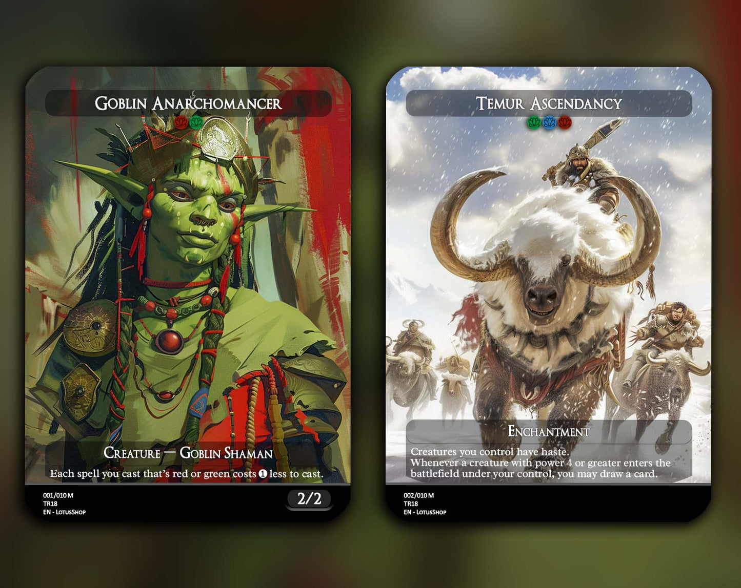 Dragon Tribal Set (E)