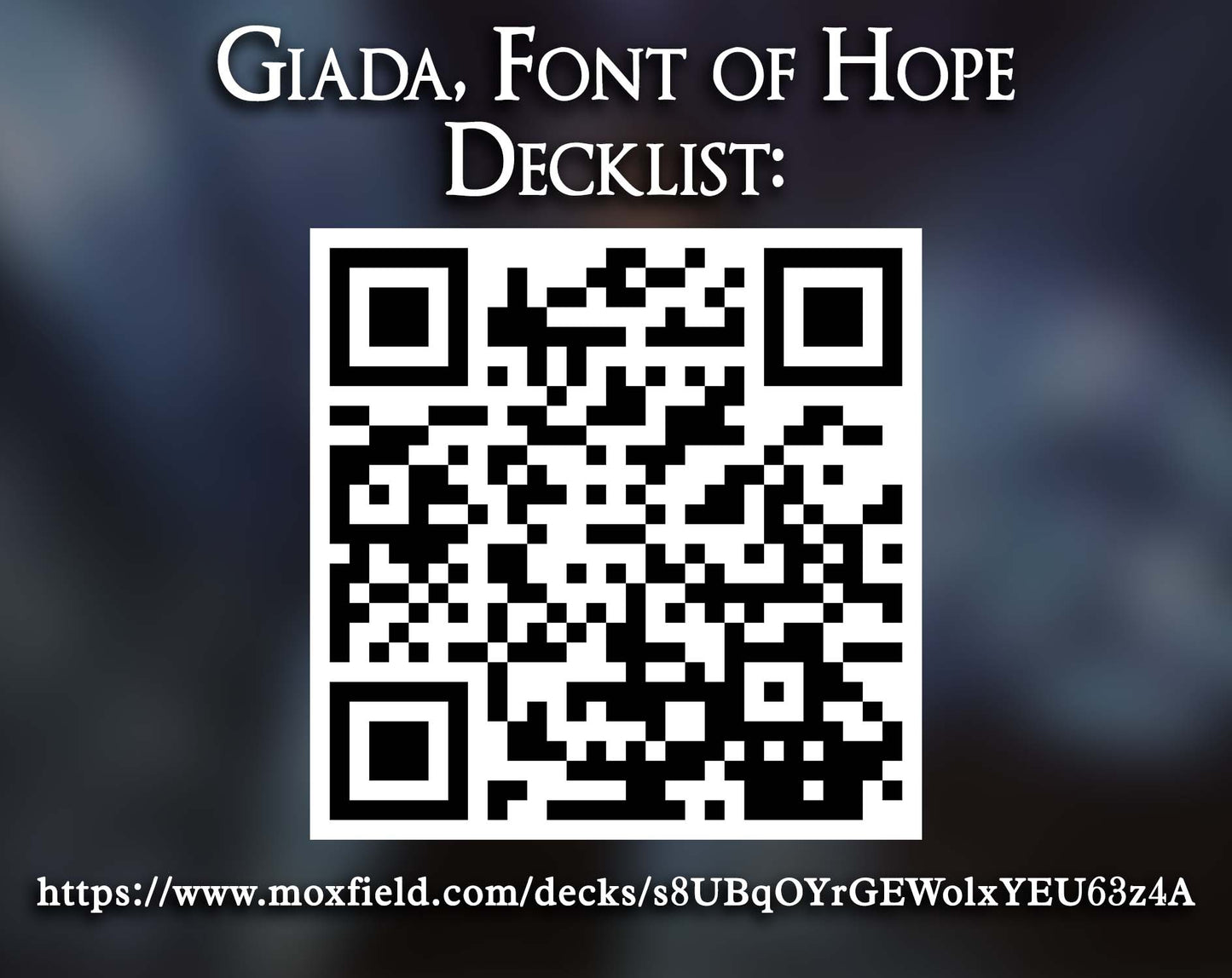 Giada, Font of Hope EDH Deck
