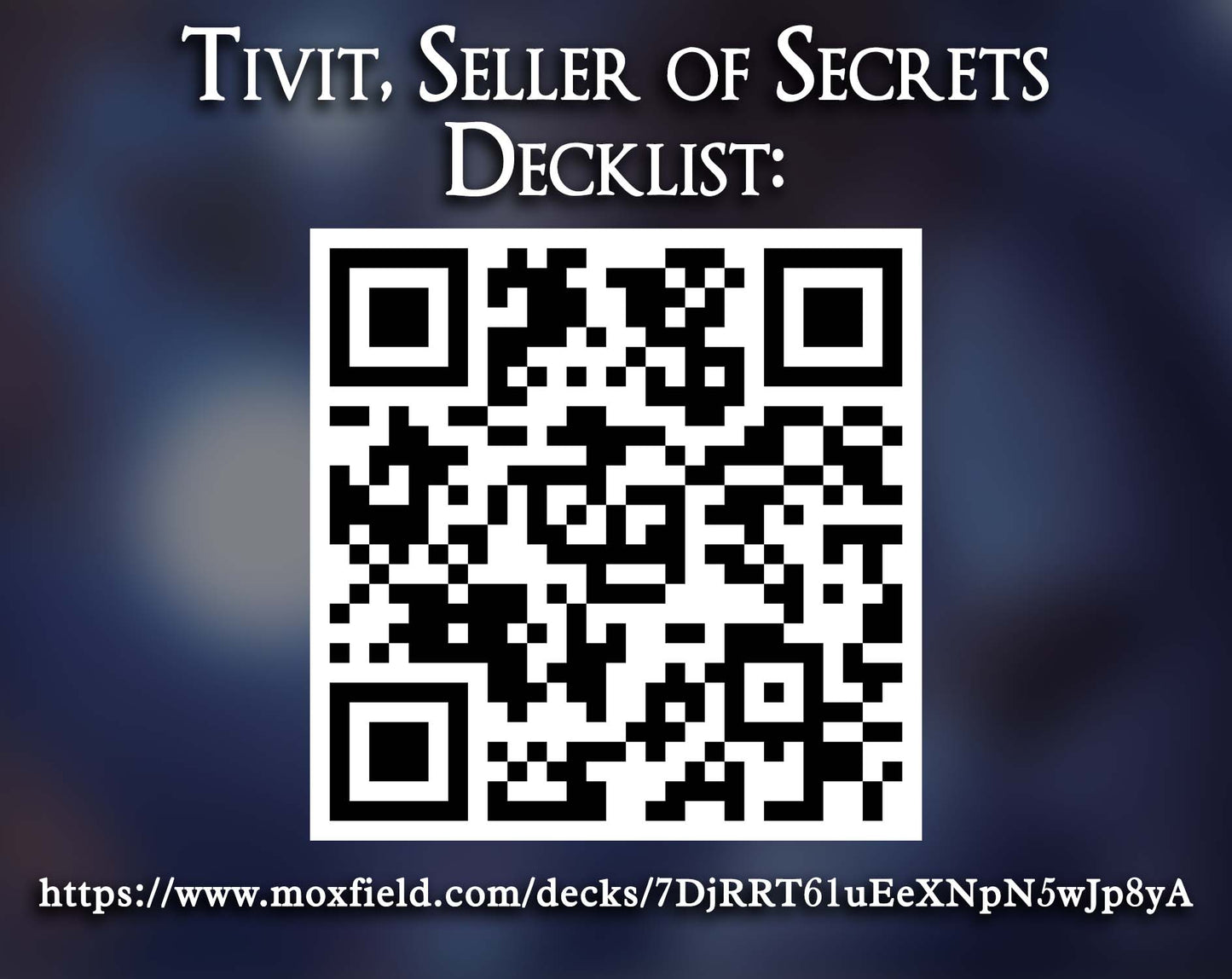 Tivit, Seller of Secrets EDH