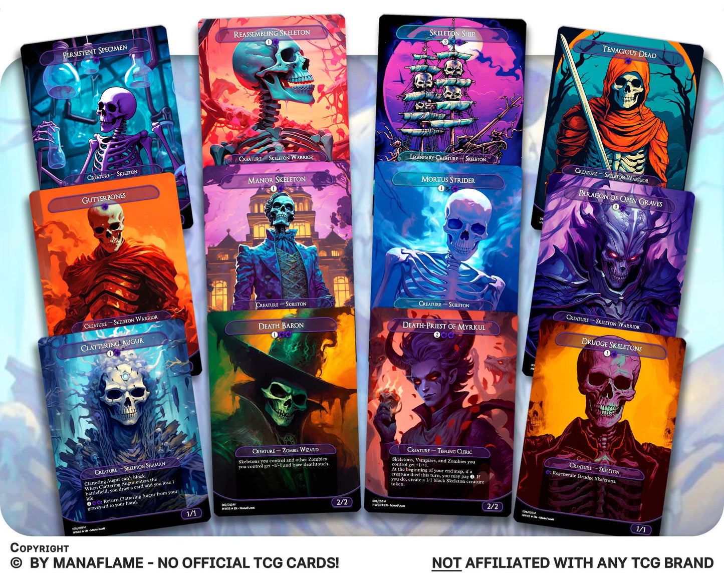 Halloween Skeleton Set (A)