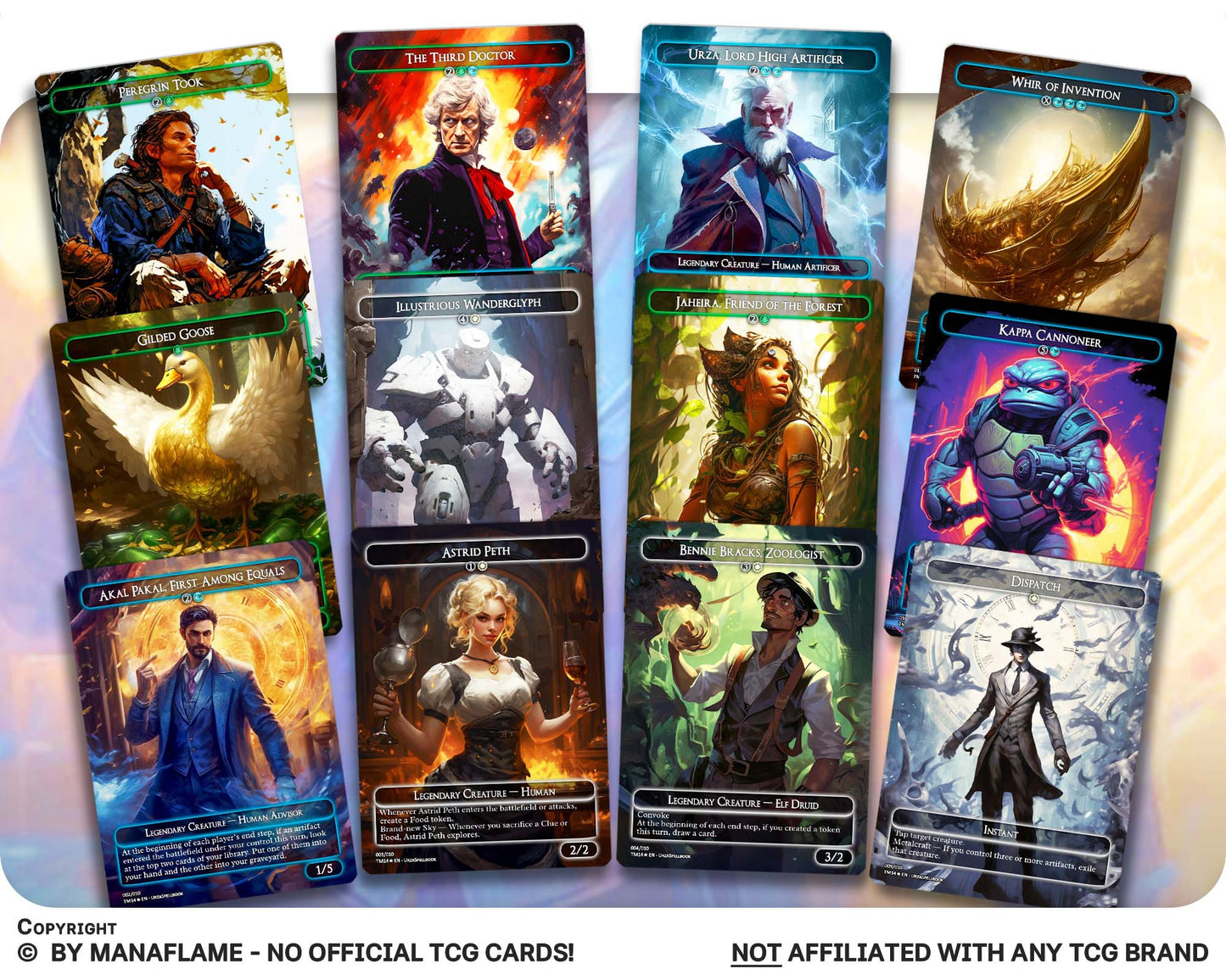 Detective Artifact Tokens Set (A)