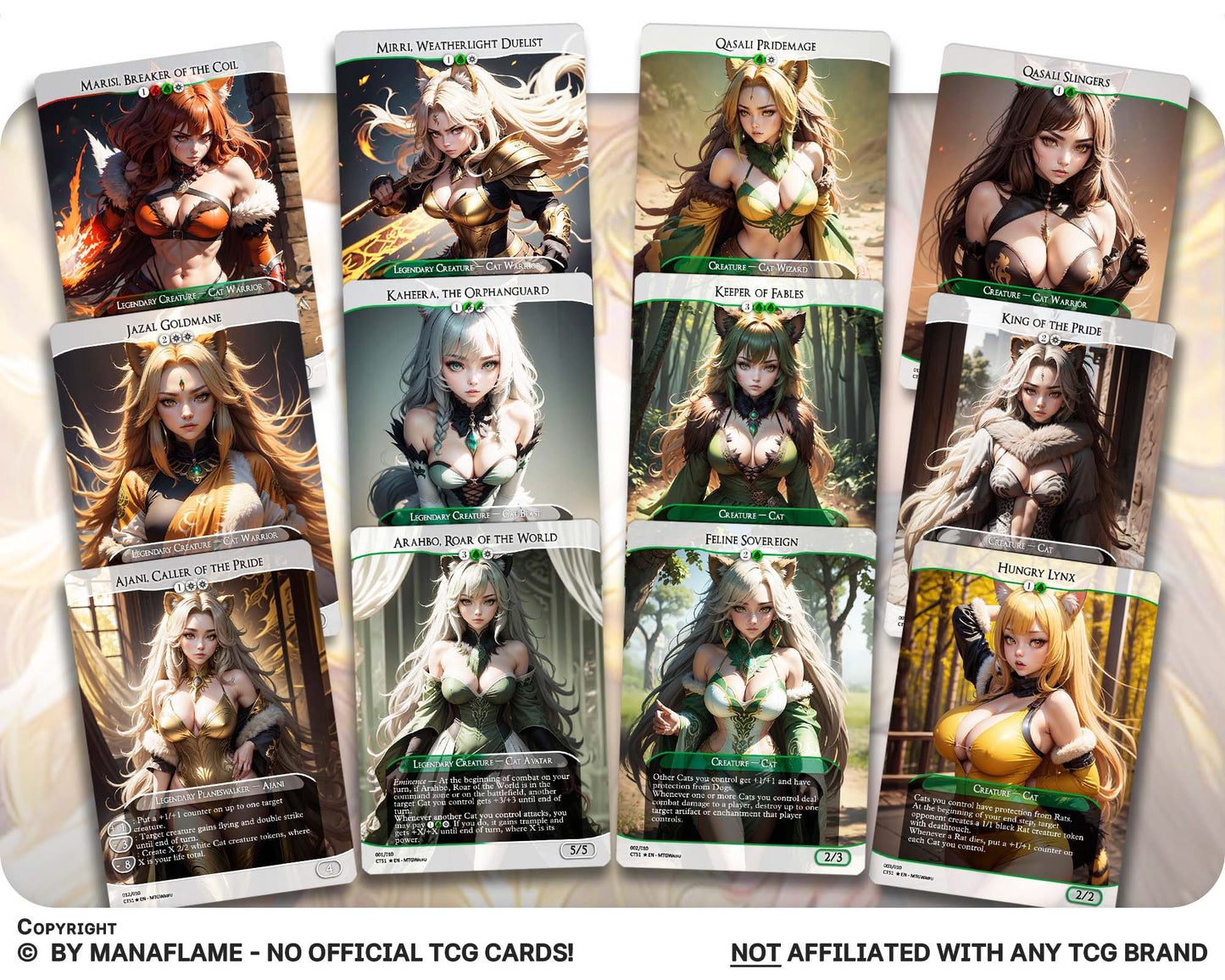 Cat Tribal Set (A)