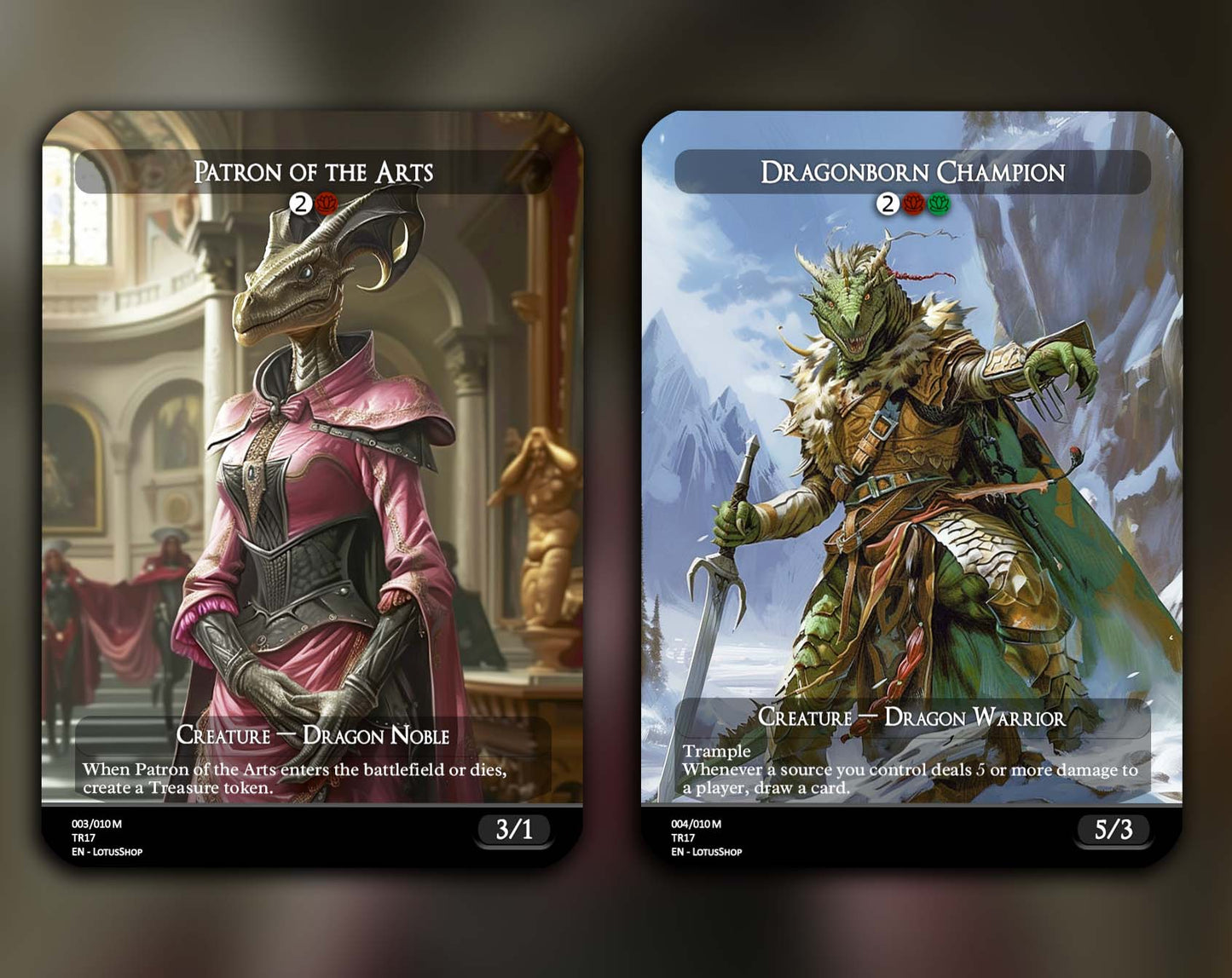 Dragon Tribal Set (D)