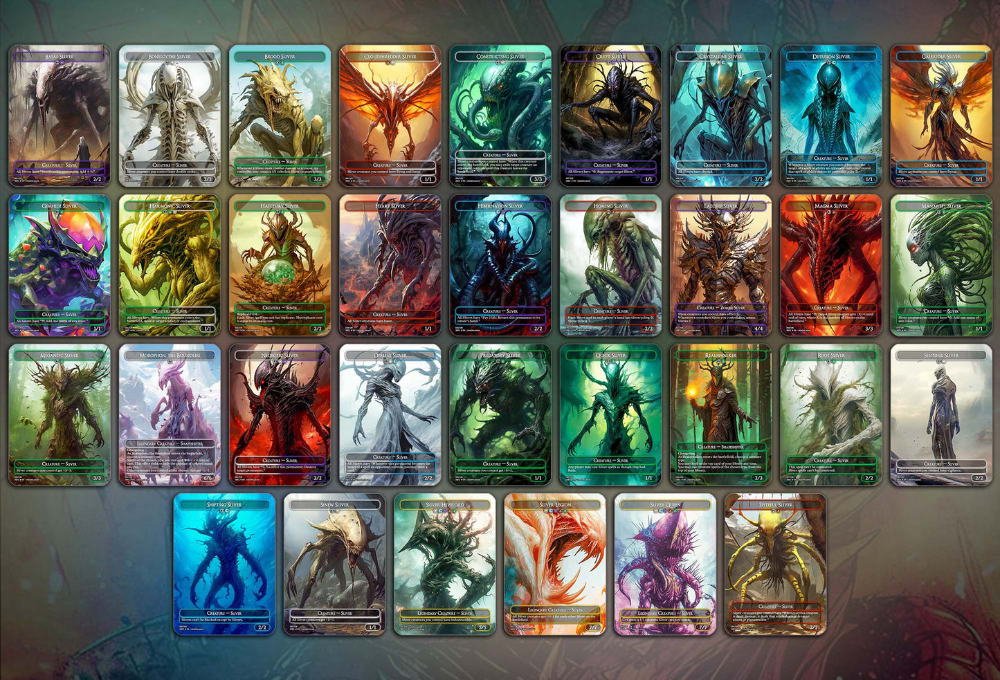 Sliver Overlord Tribal EDH Deck