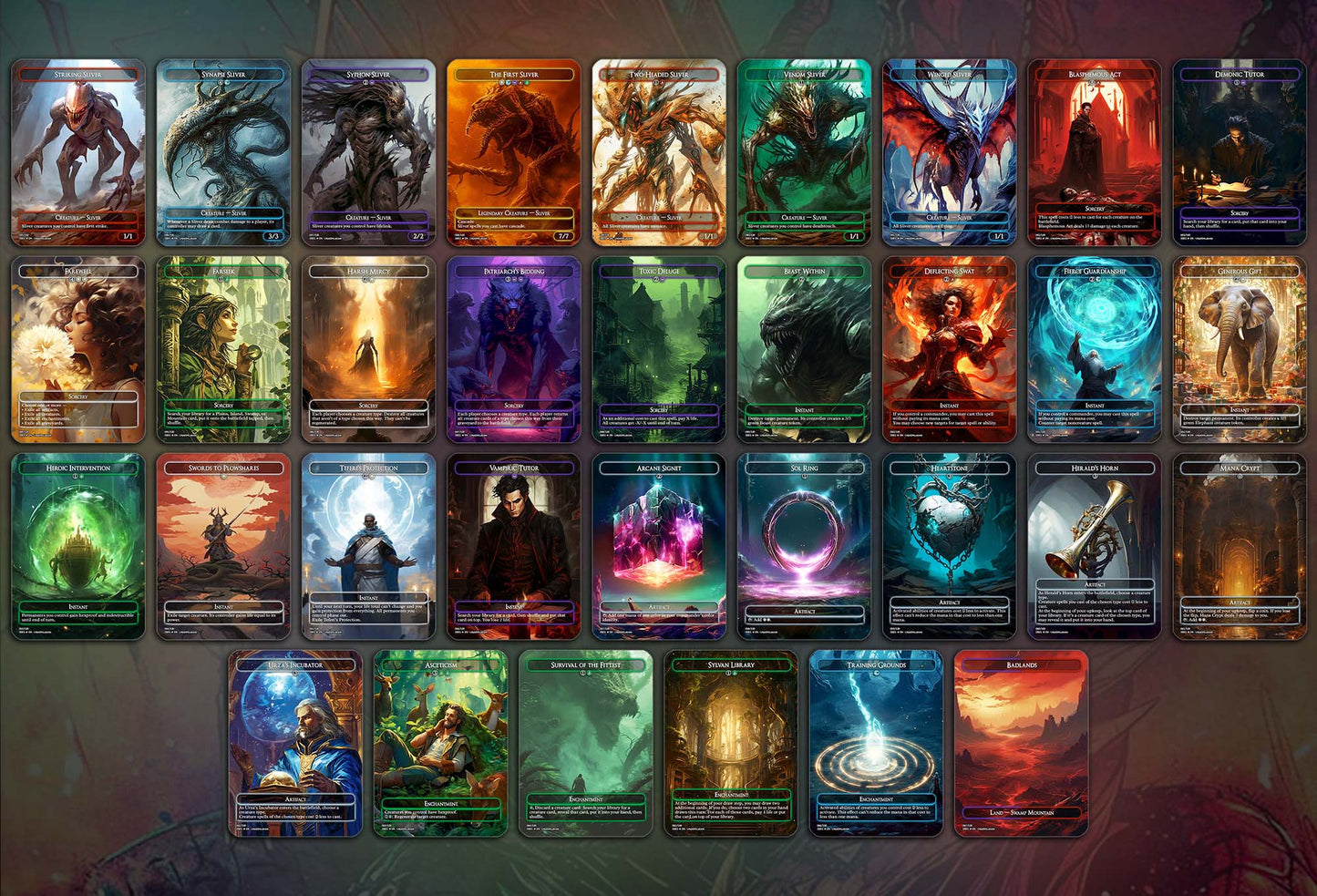 Sliver Overlord Tribal EDH Deck
