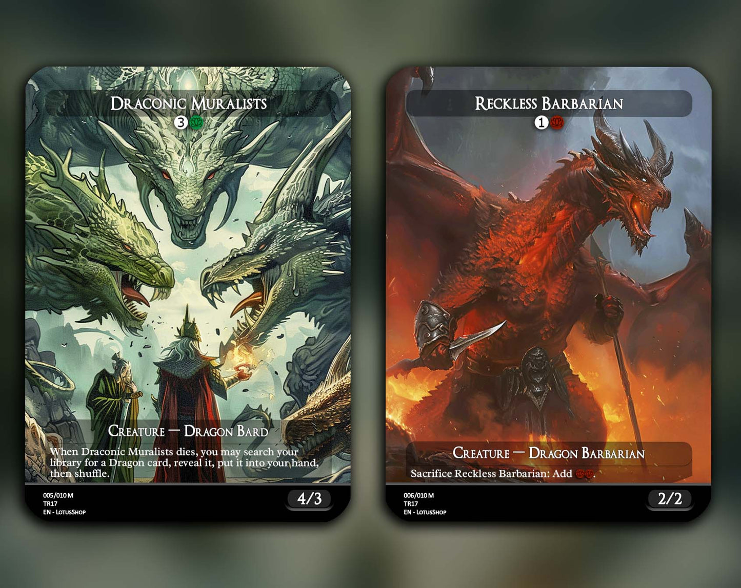 Dragon Tribal Set (D)