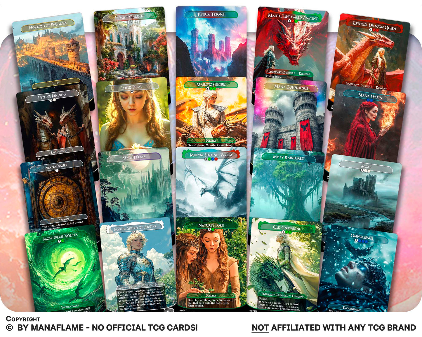 The Ur-Dragon Game of Thrones Theme EDH Deck