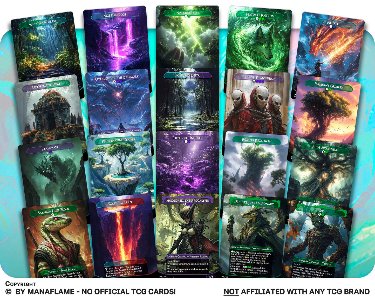 Teval Sultai Self Mill EDH