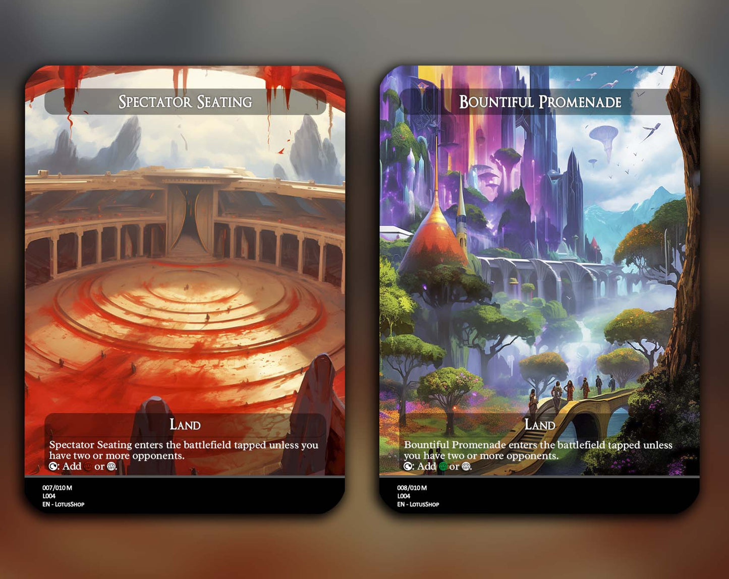 Bond Lands Set (A)
