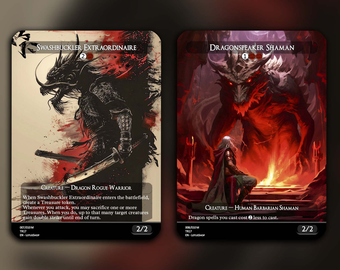 Dragon Tribal Set (D)