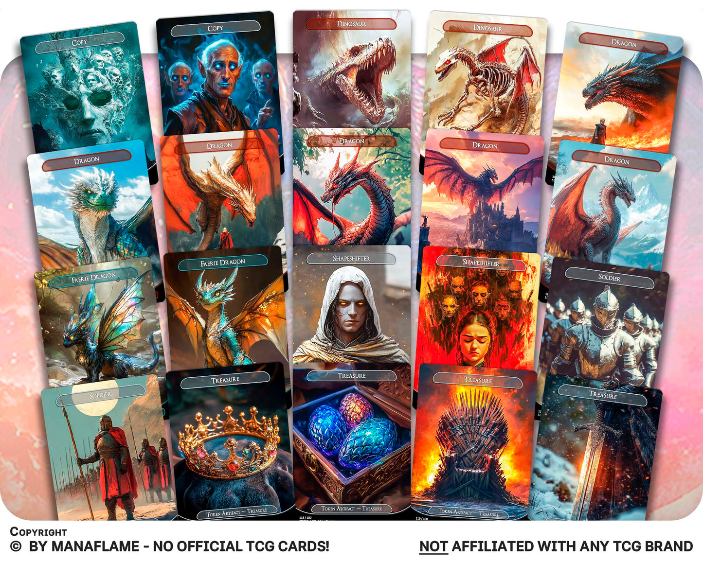 The Ur-Dragon Game of Thrones Theme EDH Deck