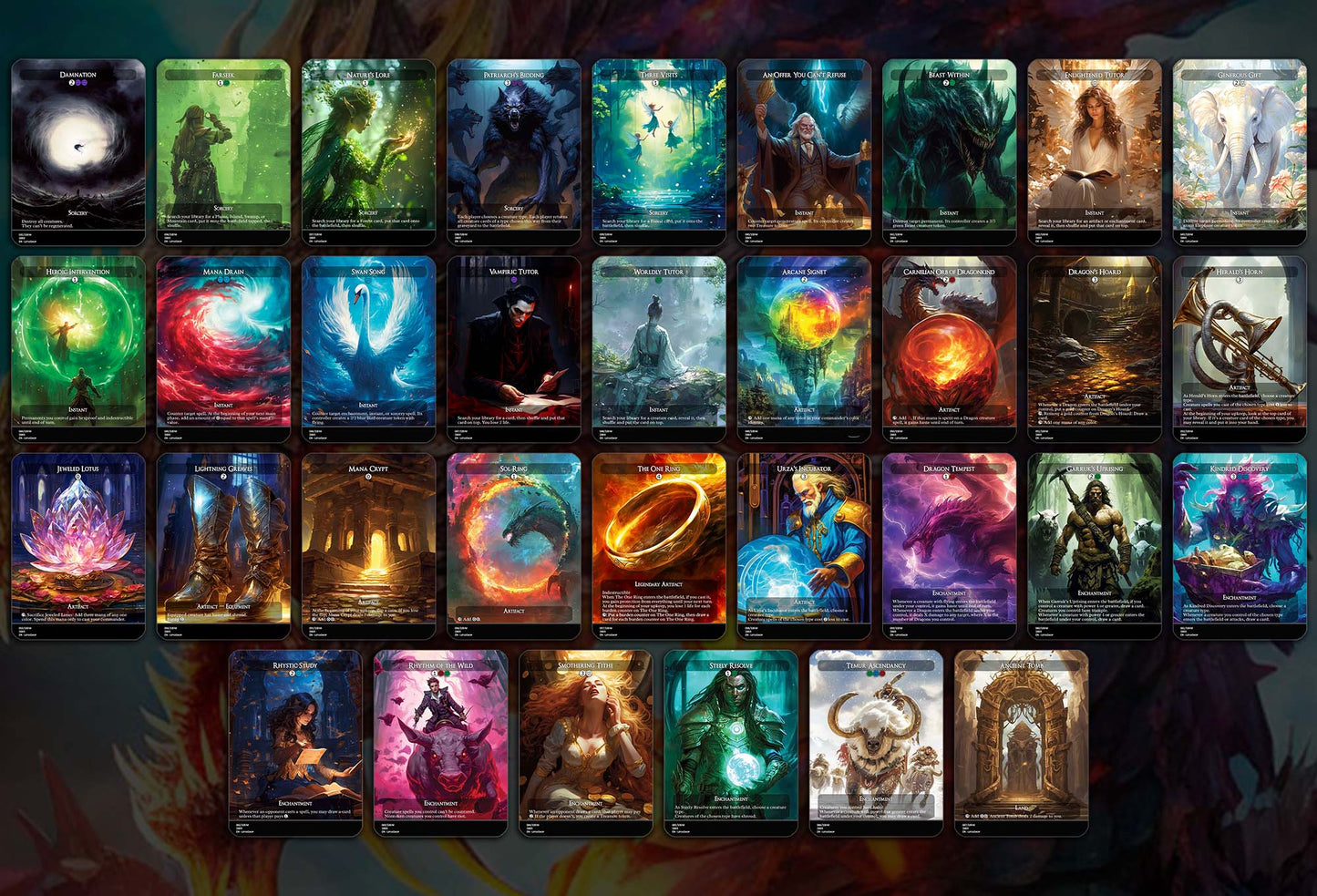 The Ur-Dragon Tribal EDH Deck