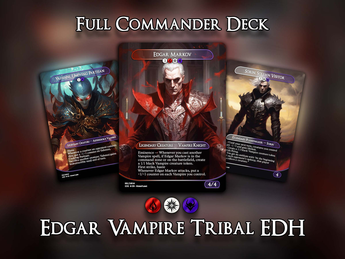 Edgar Vampire Tribal EDH