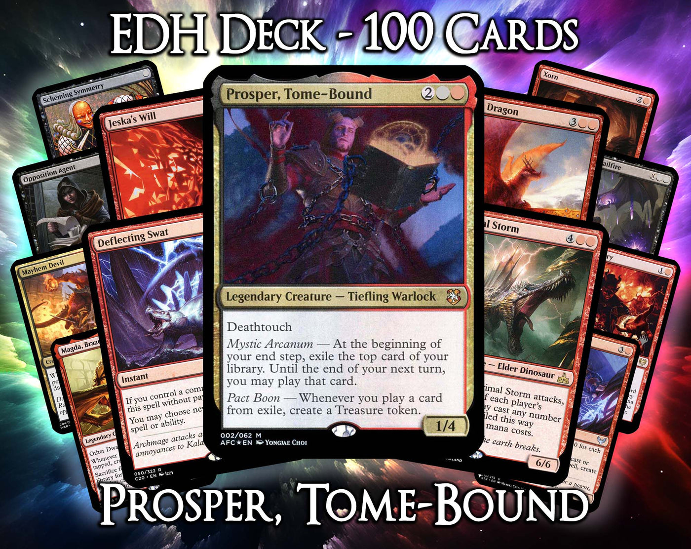 Prosper, Tome-Bound EDH Deck