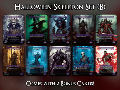 Halloween Skeleton Set (B)