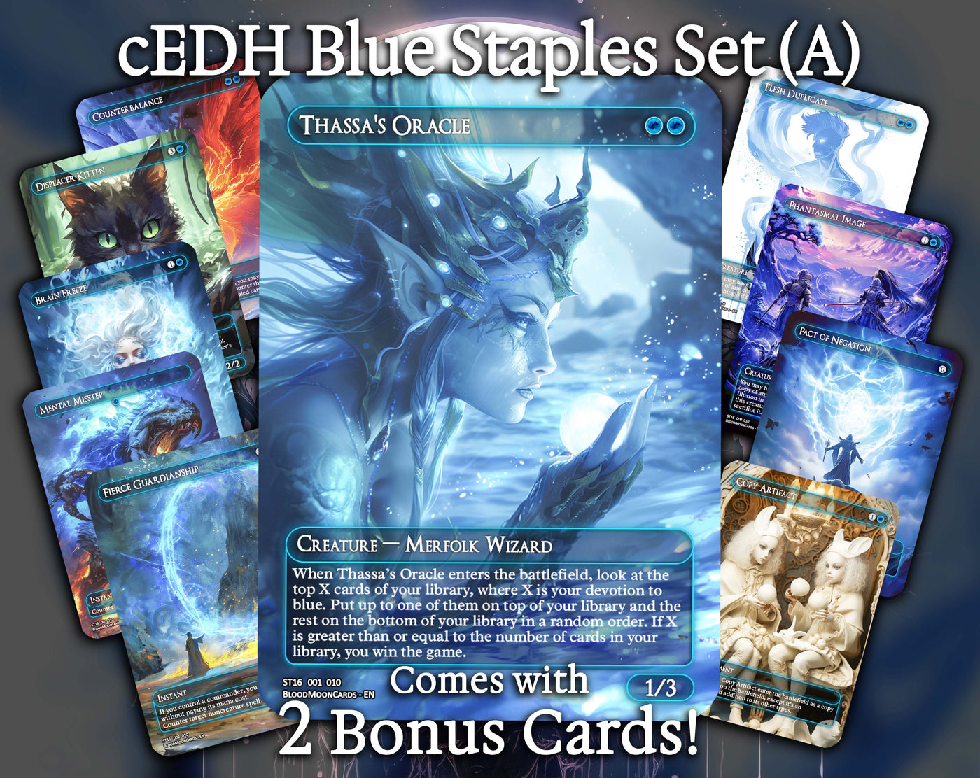 cEDH Blue Staples Set (A)