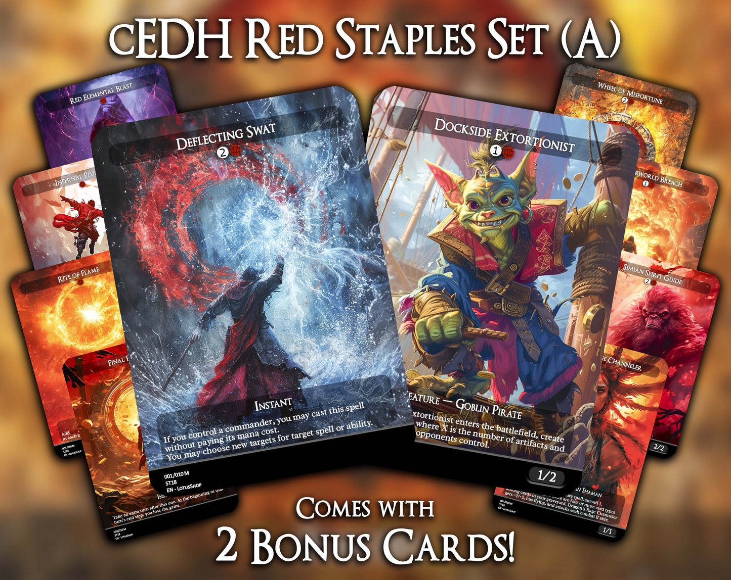 cEDH Red Staples Set (A)