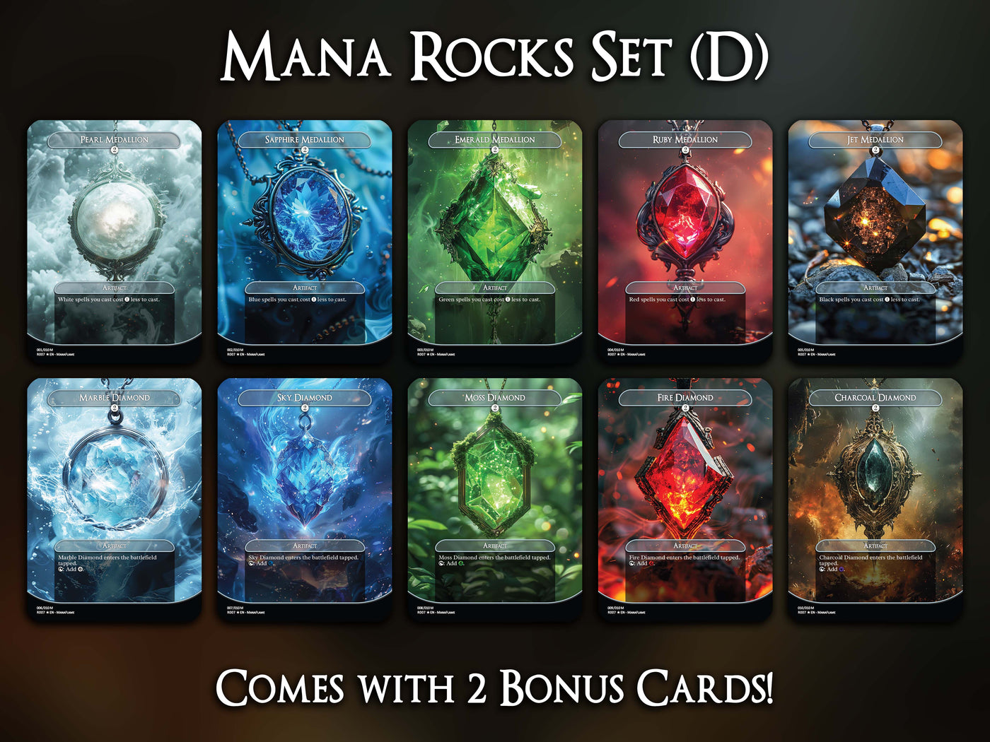 Mana Rocks Set (D)