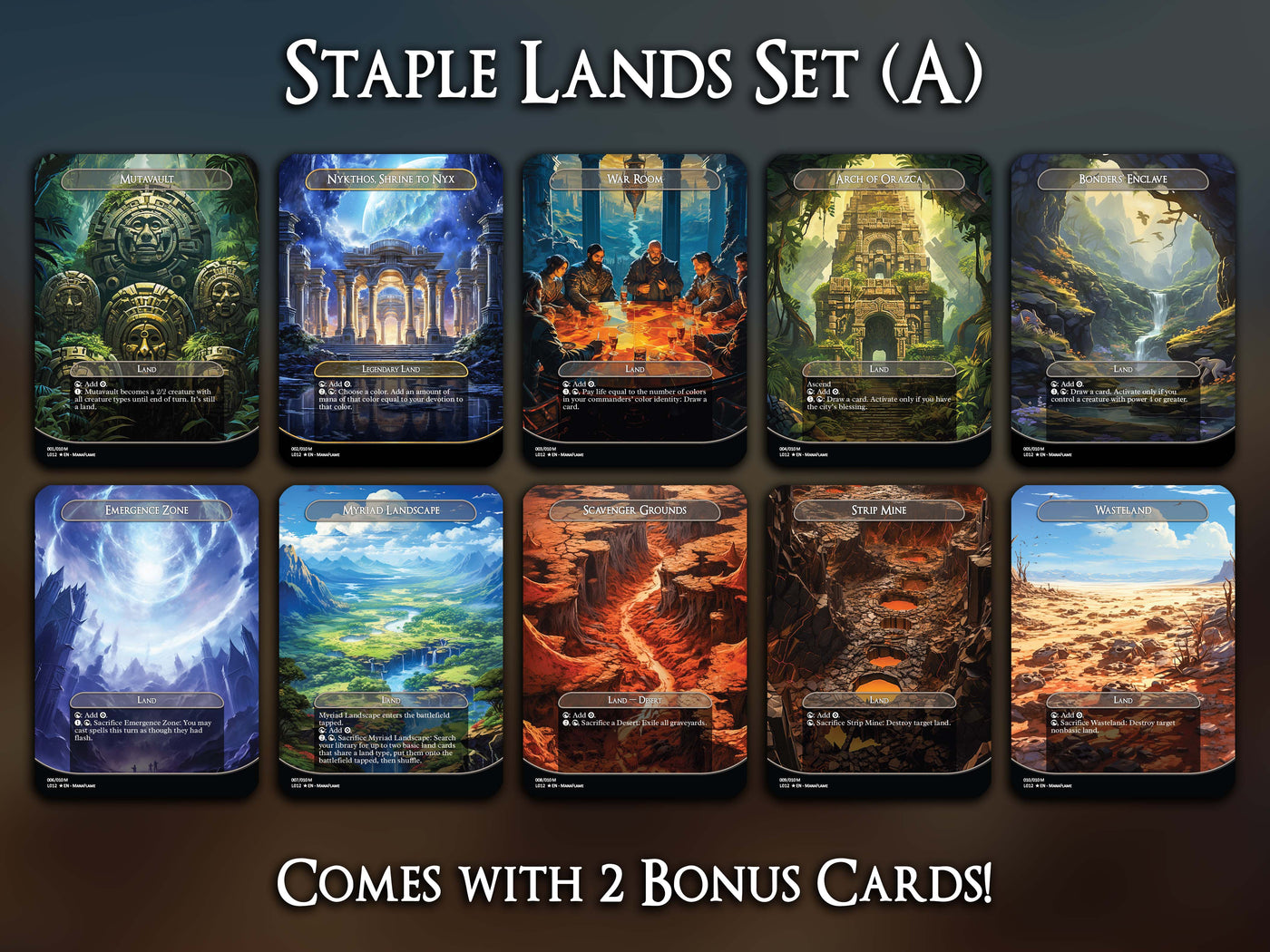 Staple Lands Set (A)